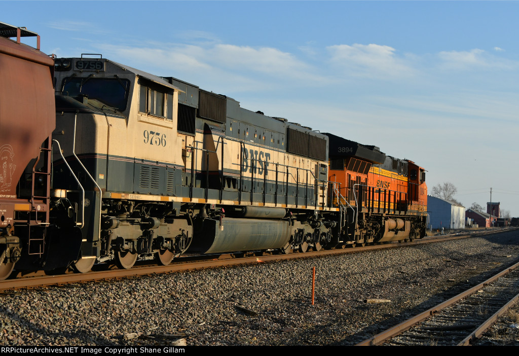 BNSF 9756 Roster shot